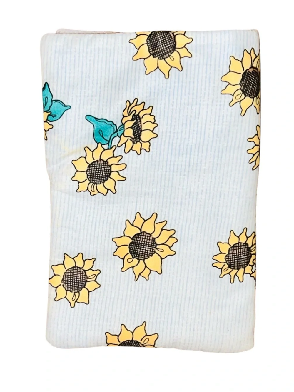 Vintage 1997 Fun Ease Sunflower Plush Sleeping Bag & Matching Pillow for Dolls